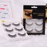 3 Pairs False Eyelashes