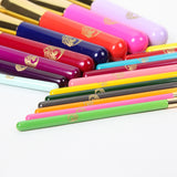 19pcs Rainbow Makeup Brush Set + Pouch