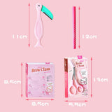 4 in 1 Eyebrow Makeup Tools Set