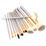 10Pcs Unicorn Diamond Mermaid Make Up Brush Set