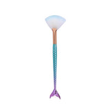 1pcs Mermaid Makeup Super Soft Large Fan Brush