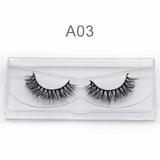 Natural False Eyelashes 1 Pair