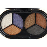 6 Glitter Eye Shadow Professional Nude Palette