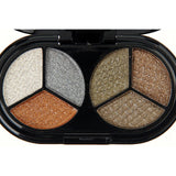 6 Glitter Eye Shadow Professional Nude Palette