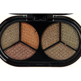 6 Glitter Eye Shadow Professional Nude Palette