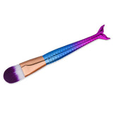 1pcs Mermaid Makeup Super Soft Large Fan Brush