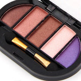 Miss Rose Matte 5 Colour Glitter Waterproof Natural Eye Shadow