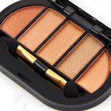 Miss Rose Matte 5 Colour Glitter Waterproof Natural Eye Shadow