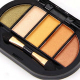 Miss Rose Matte 5 Colour Glitter Waterproof Natural Eye Shadow