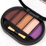 Miss Rose Matte 5 Colour Glitter Waterproof Natural Eye Shadow