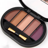 Miss Rose Matte 5 Colour Glitter Waterproof Natural Eye Shadow