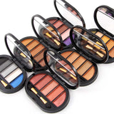 Miss Rose Matte 5 Colour Glitter Waterproof Natural Eye Shadow