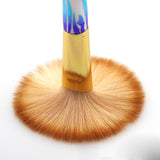 5pcs Rainbow Handle Makeup Brushes Set