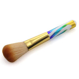 5pcs Rainbow Handle Makeup Brushes Set