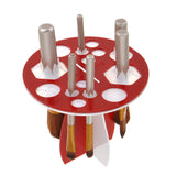 Colourful Circular Makeup Brush Drying Holder
